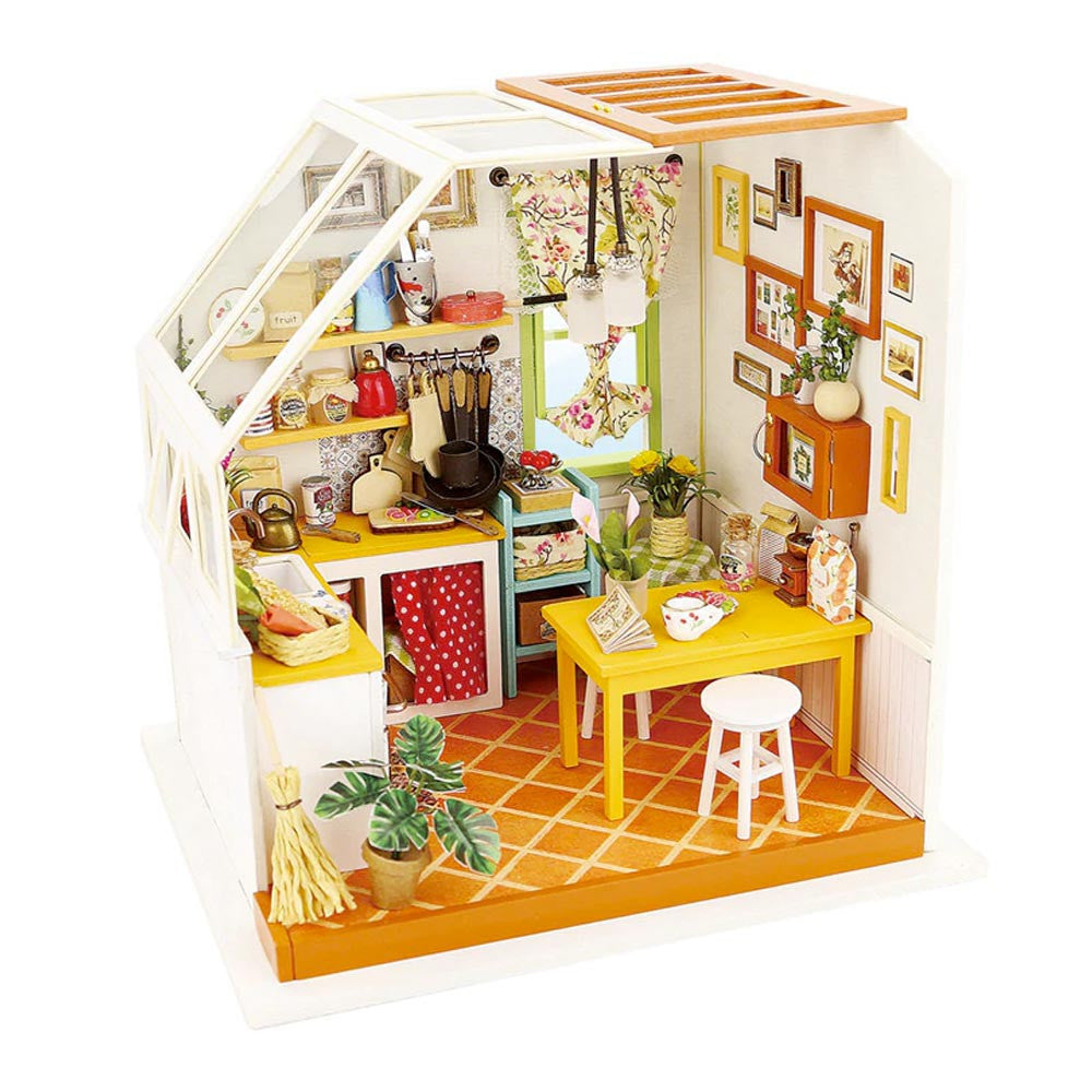 Kitchen Miniature Dollhouse Kit