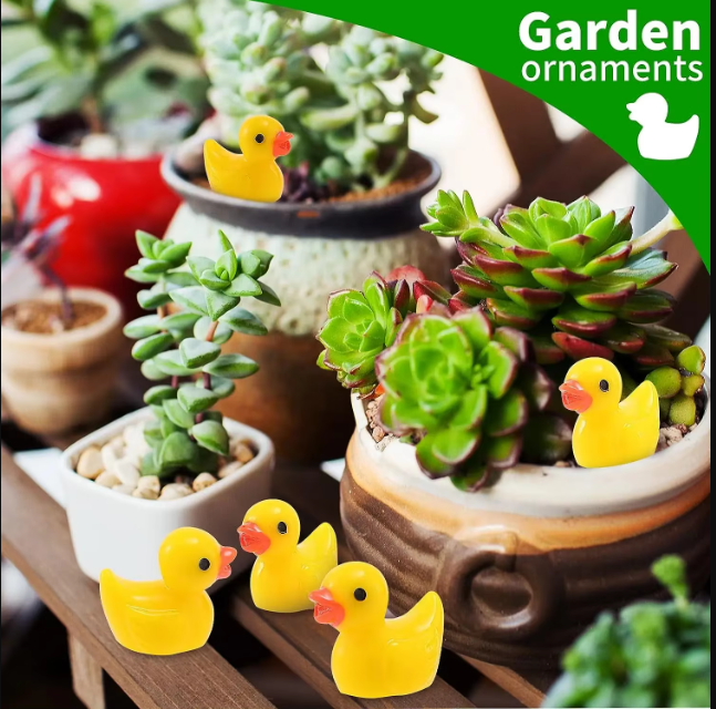 Mini Resin Ducks - 100/200Pcs