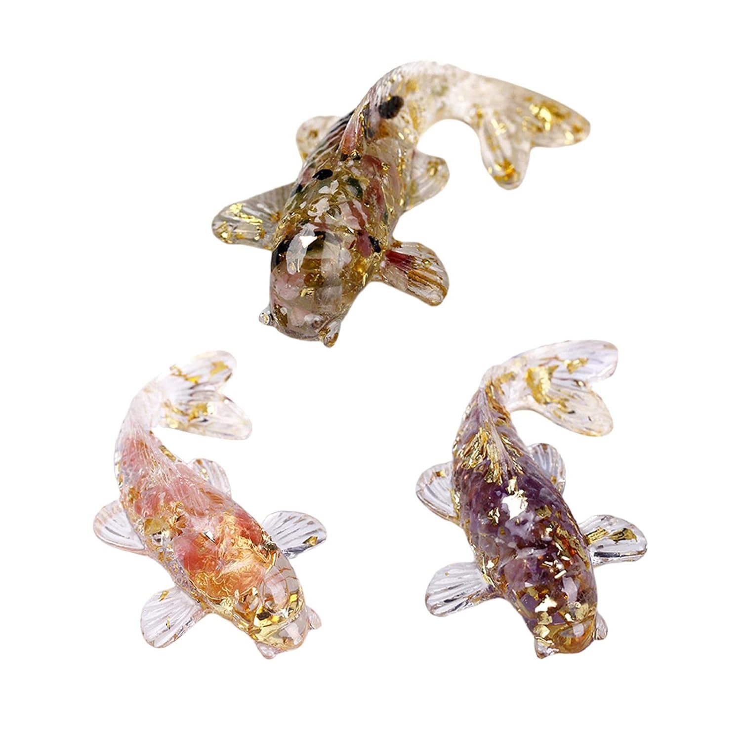 Fish Figurines Animal Model Mini Fish Statue