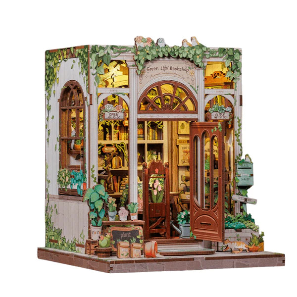 Green Life Bookshop DIY Book Nook Kit