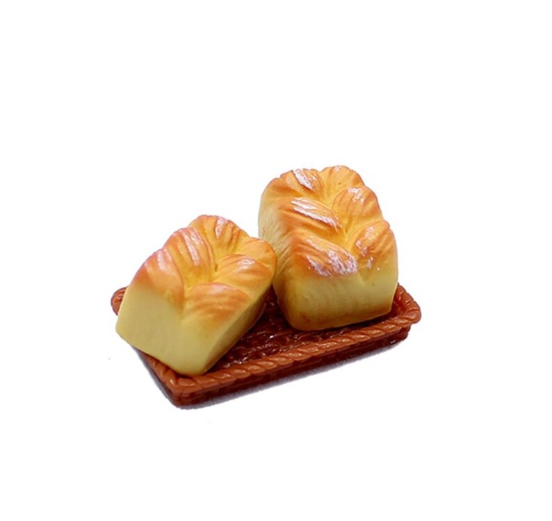 Mini Bread Cabochons-Dollhouse Décor