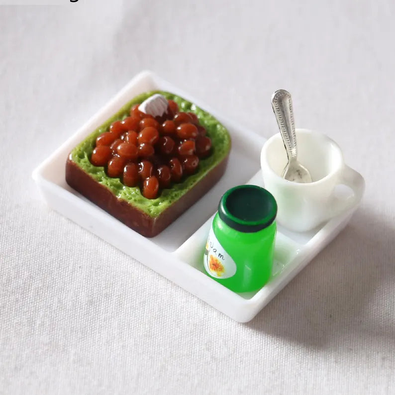 Miniature Breakfast Set – 1:12 Scale