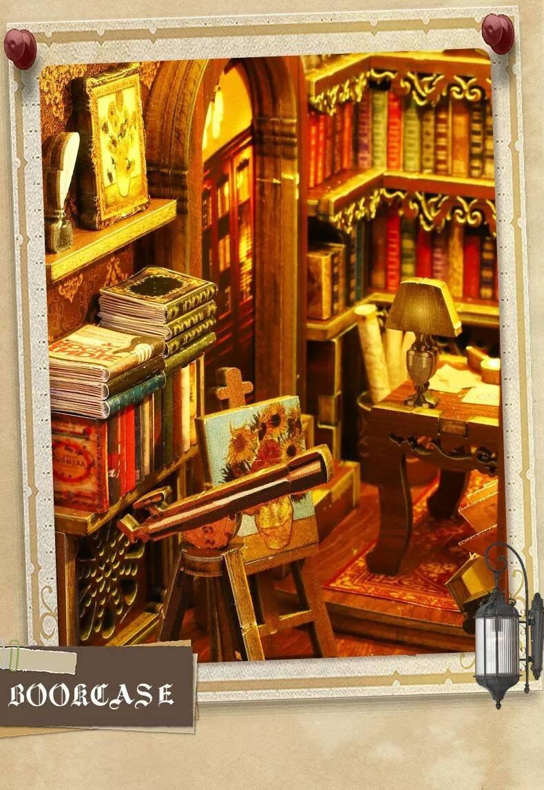 Medieval Library | Enchanting Bookshelf Insert