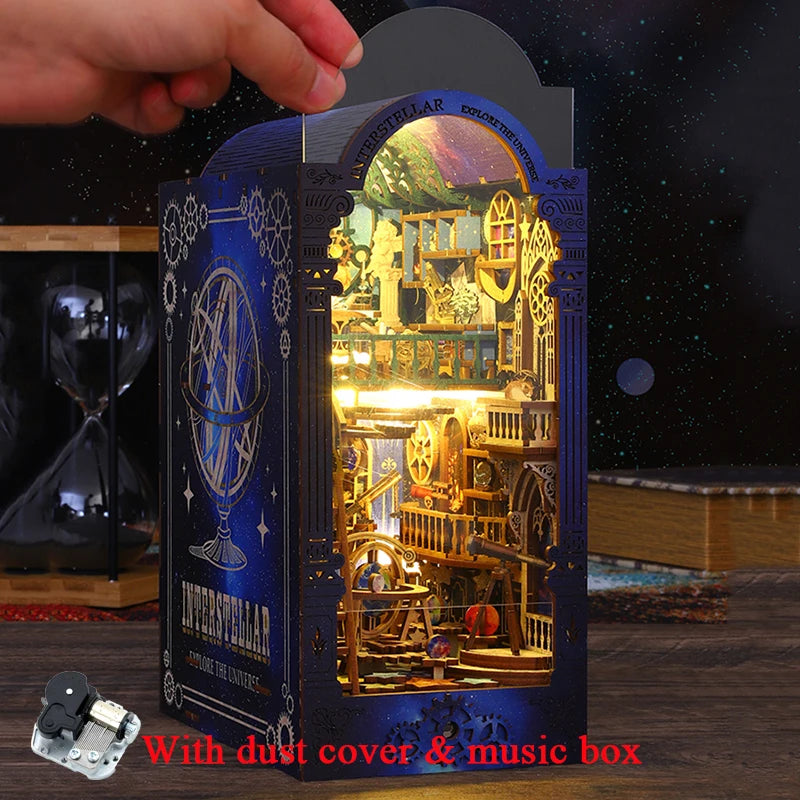 Interstellar Book Nook Kit | Steampunk Library