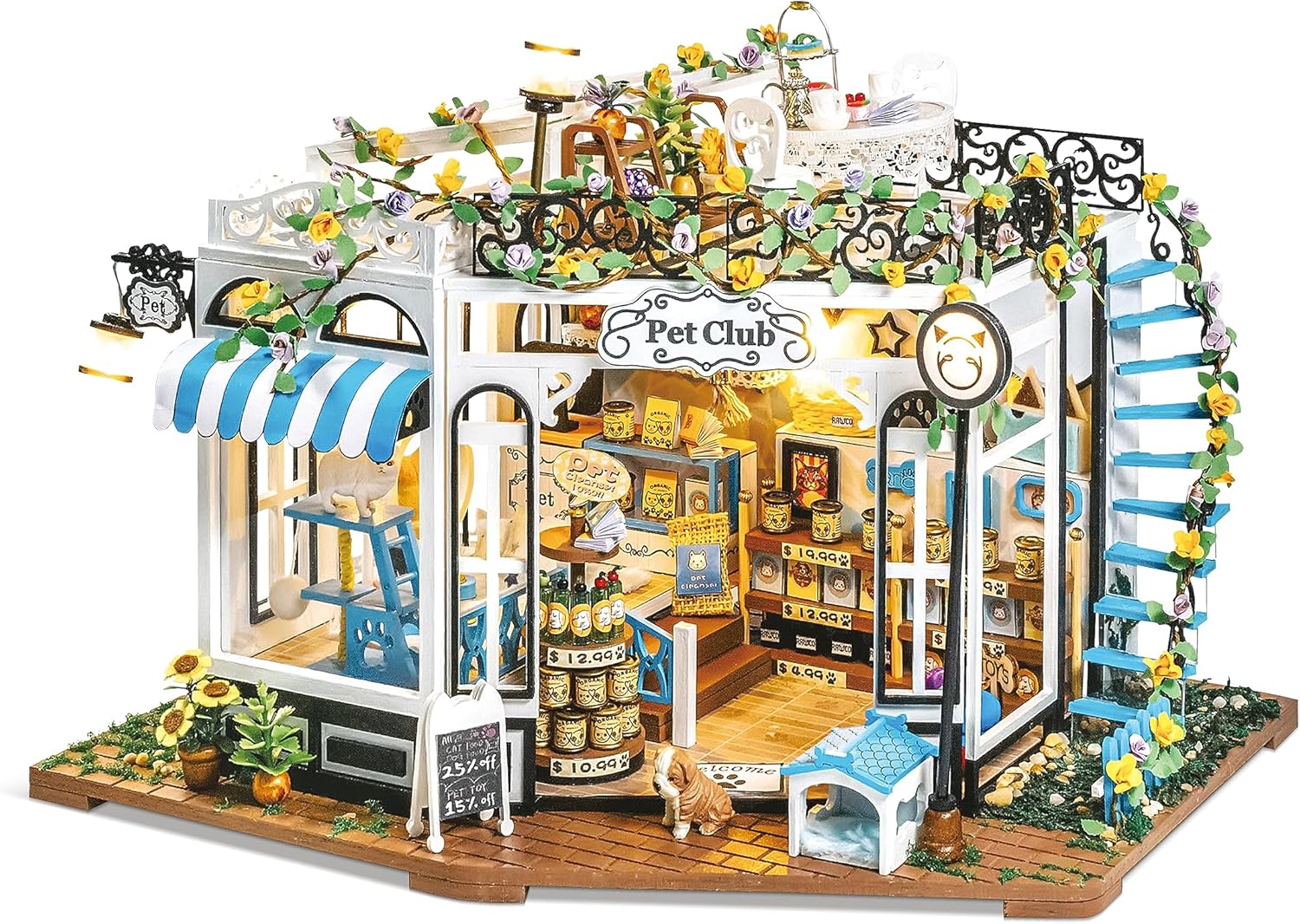 Pet Club Casa Coffee Shop Doll Houses