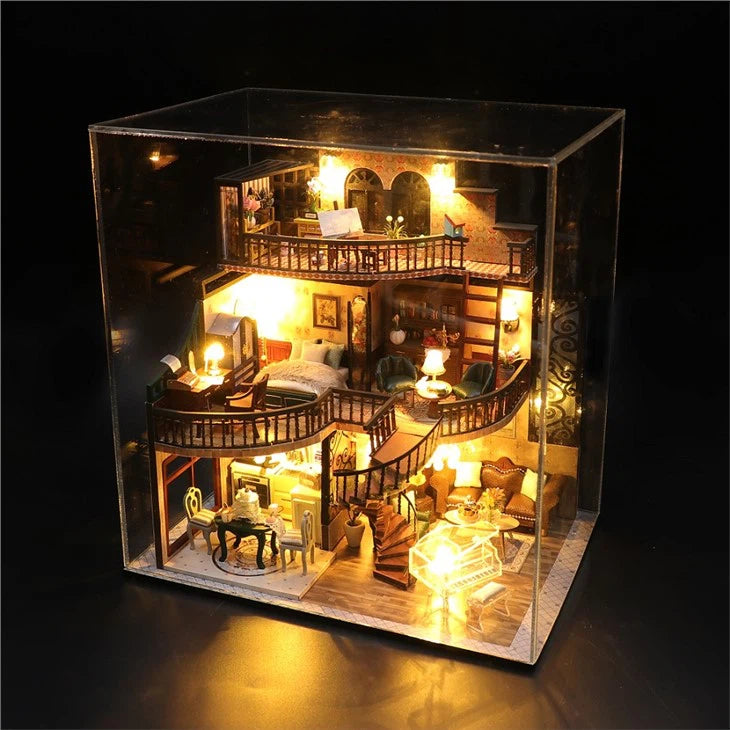 Dollhouse Kit with Furniture