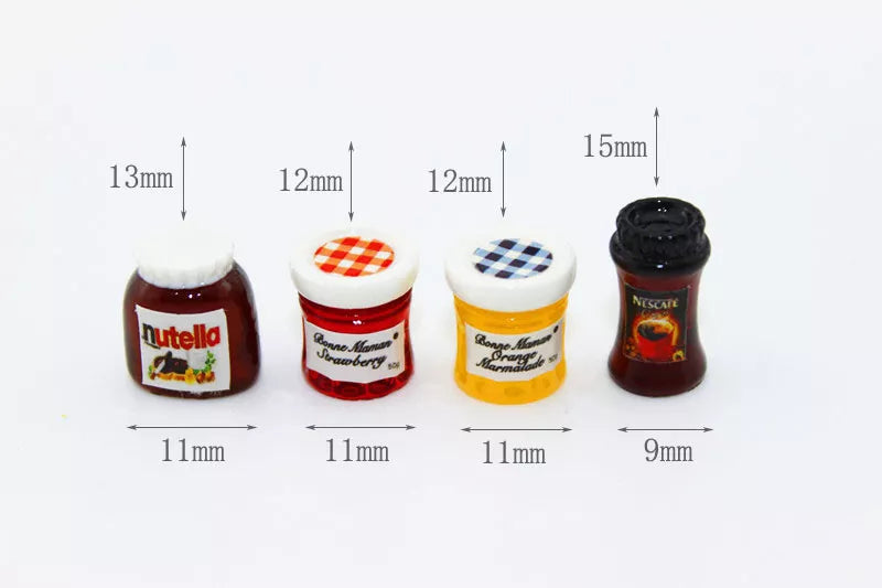 Miniature Food Jar Set