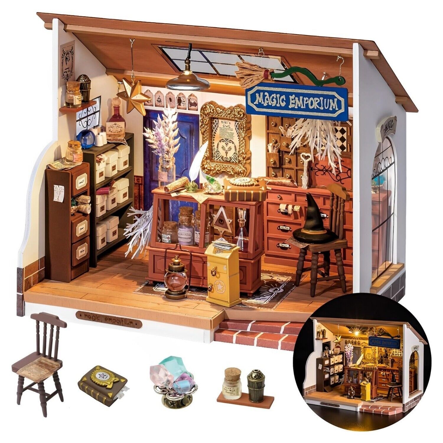 Magic Emporium Miniature Dollhouse Kit