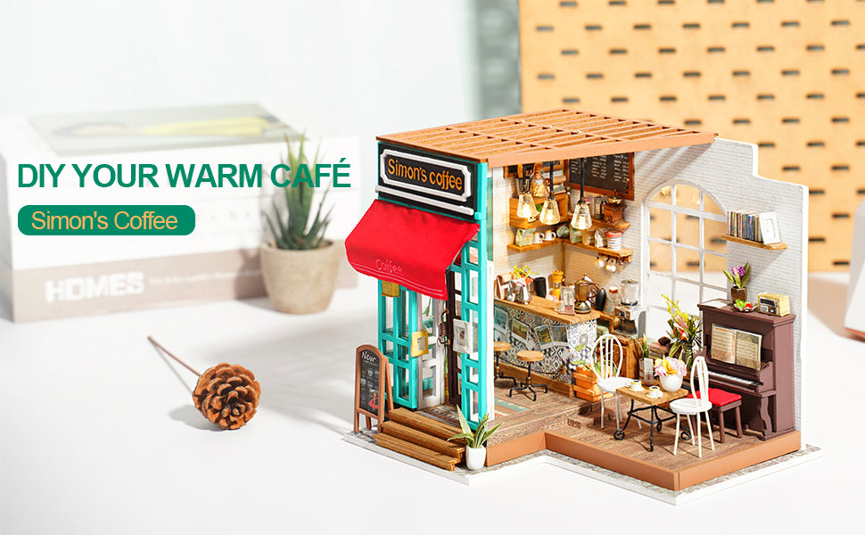 Miniature Coffee Room Kit