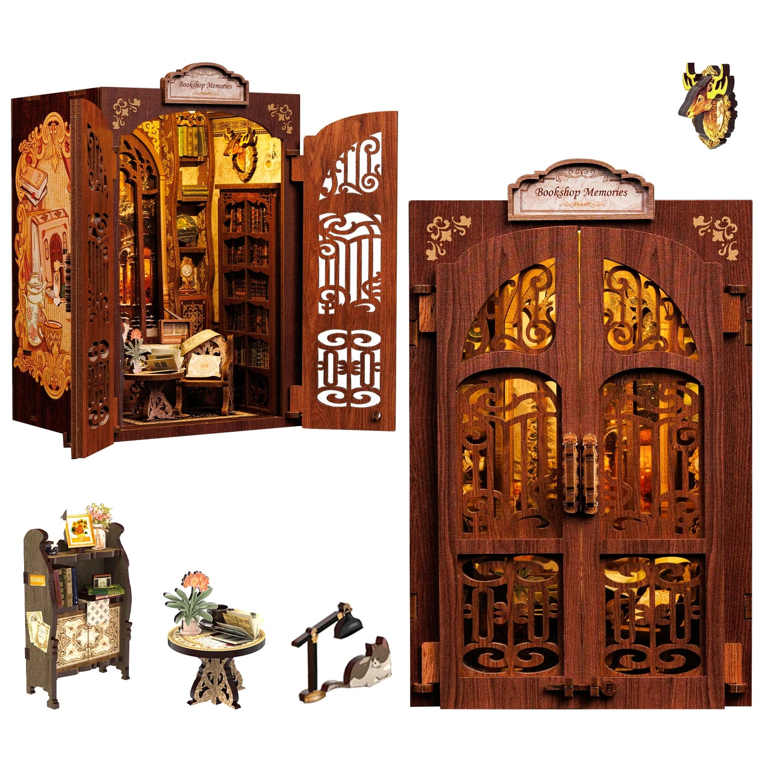 BookShop Memories - Book Nook Kit